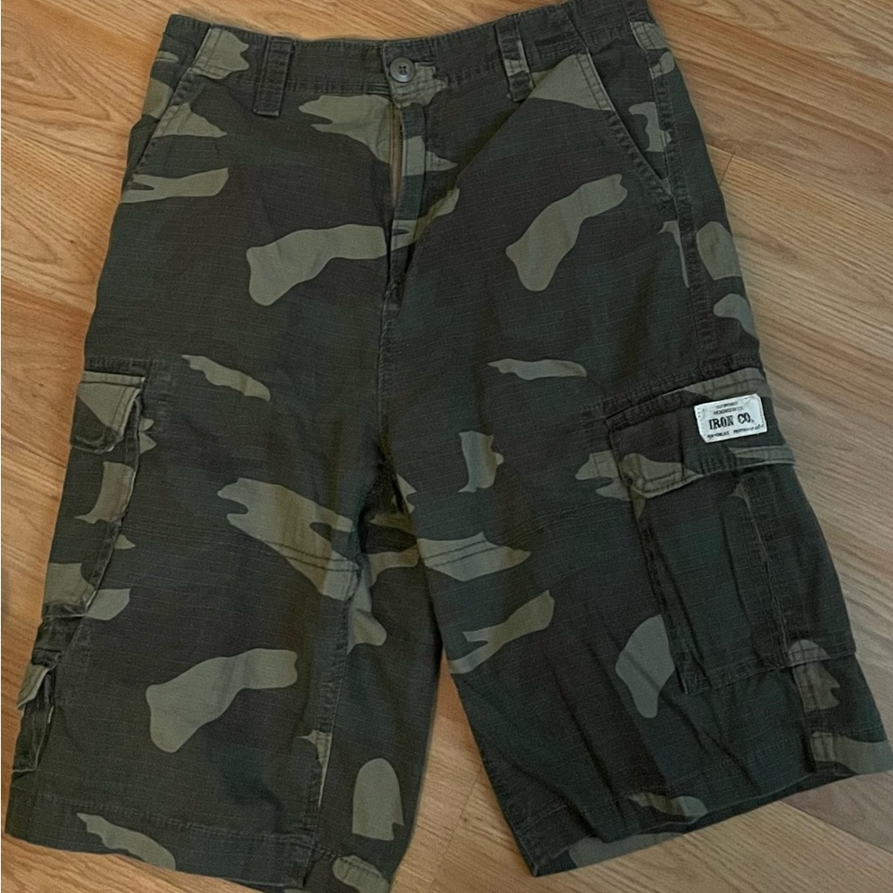 Camouflage Cargo Shorts
